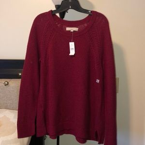 (Loft) knit sweater